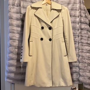 Beautiful light tan wool coat